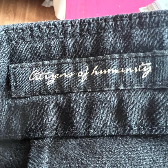 VTG 2003 Citizens 5 pocket black denim skirt sz 30 - Picture 7 of 13